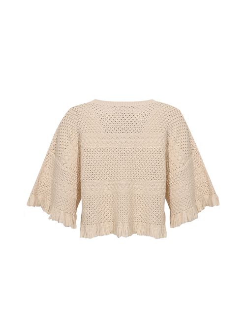 Maglia over WKDPALATO in filato di cotone WEEKEND MAX MARA | 2615361092600001